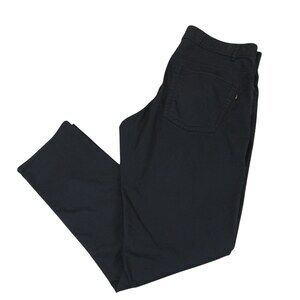 Nike Mens Golf Pants 32 x 32 Black Repel 5 Pocket Stretch Cotton Polyester